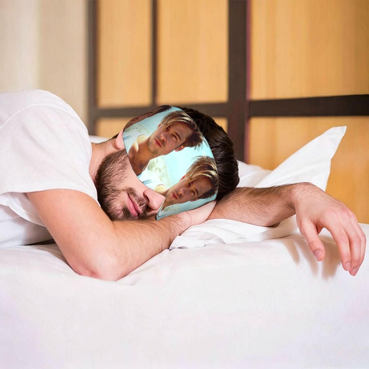 Movies - Máscara de Olhos Portátil para Dormir,