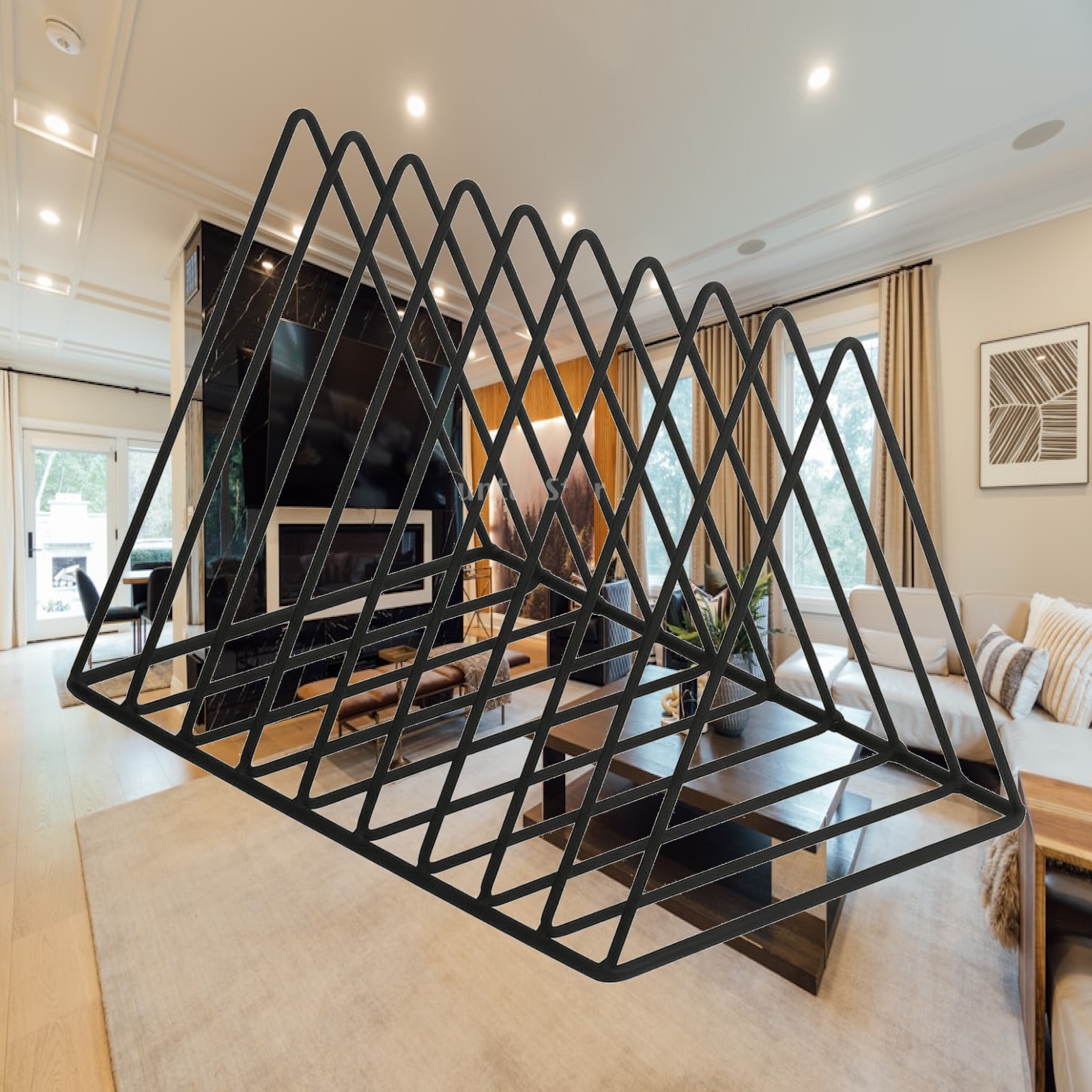 Magazines - Organizador de mesa em arame de