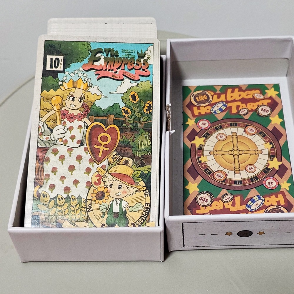 Tarot Deck With Guidebook - Baralho de Tarot Vintage 