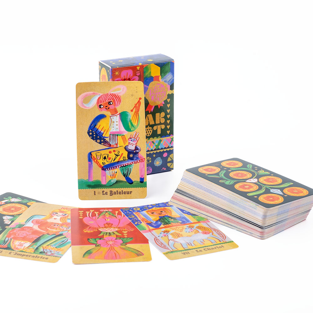 Tarot Deck With Guidebook - Tarot Pipspeak 10.3*6cm Um delicioso baralho