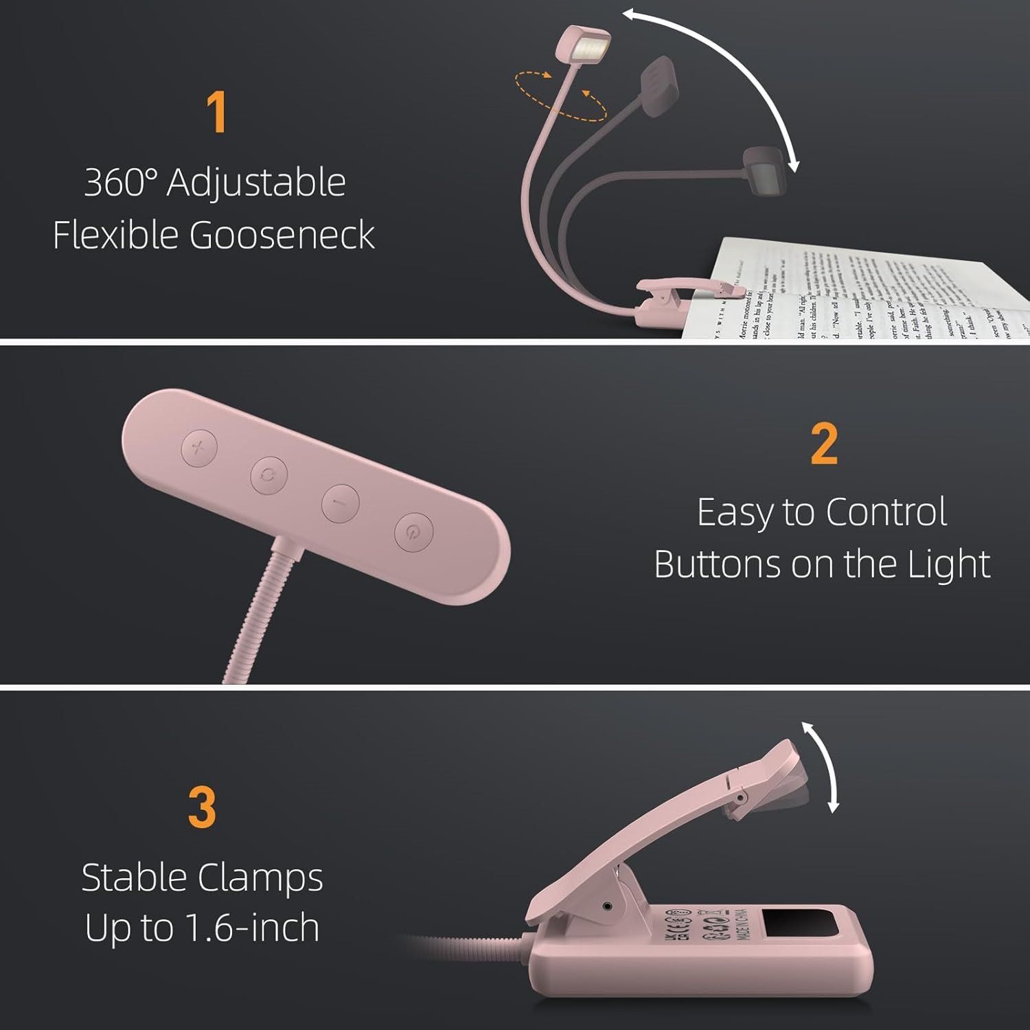 Luminária de Leitura com Clipe - Books avaliação e preço