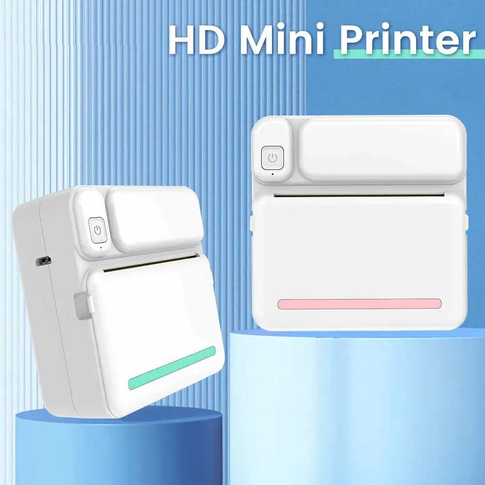 C19 mini impressão portátil im - Mini Pocket Thermal Printer Paper Roll avaliação e preço