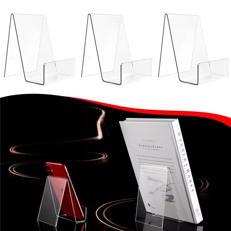 Suporte de Livro Ajustável Tra - Clear Acrylic Book Stand Holder avaliação e preço