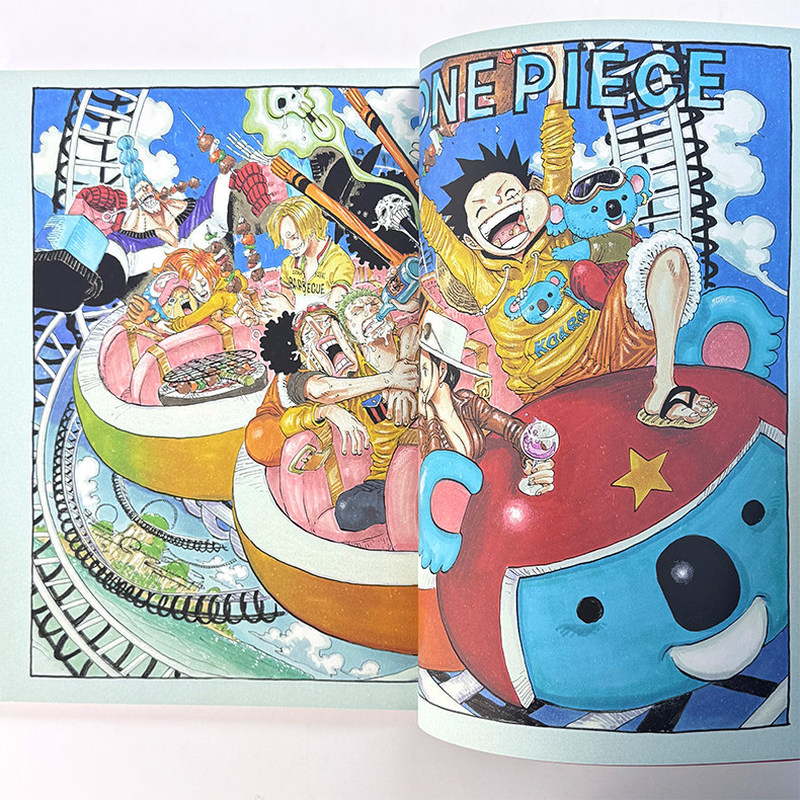 Livro de Ilustrações One Piece - Stationery Books avaliação e preço