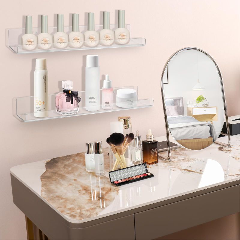 1-5 Peças Prateleira de Acríli - Clear Acrylic Book Stand Holder avaliação e preço