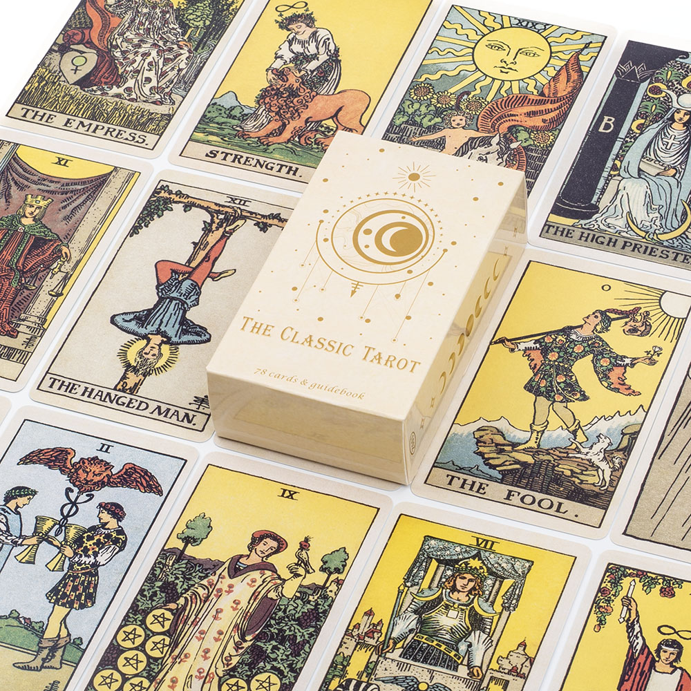 Clássico Tarot Board Game para - Tarot Deck With Guidebook avaliação e preço