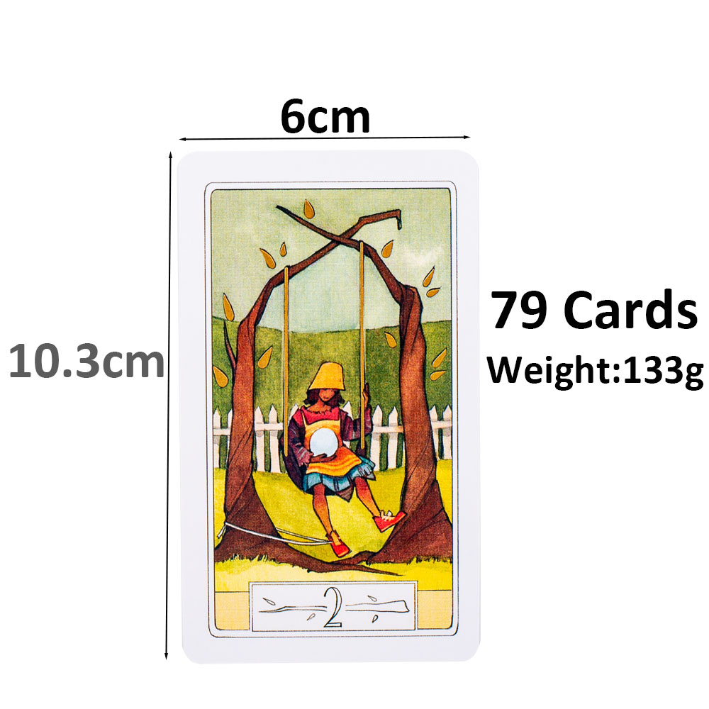 Curioso viagens tarô 10.3*6cm  - Tarot Deck With Guidebook avaliação e preço