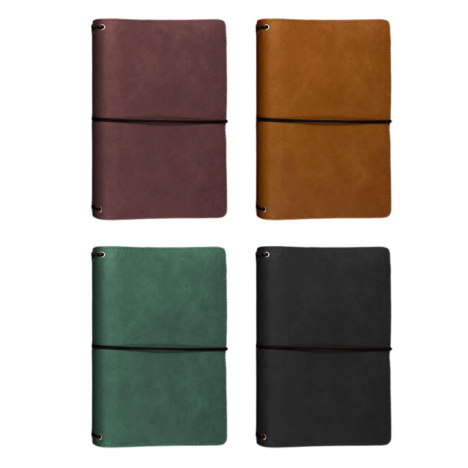 Capa para diário A5, em couro  - Vintage Leather Journal Notebook avaliação e preço