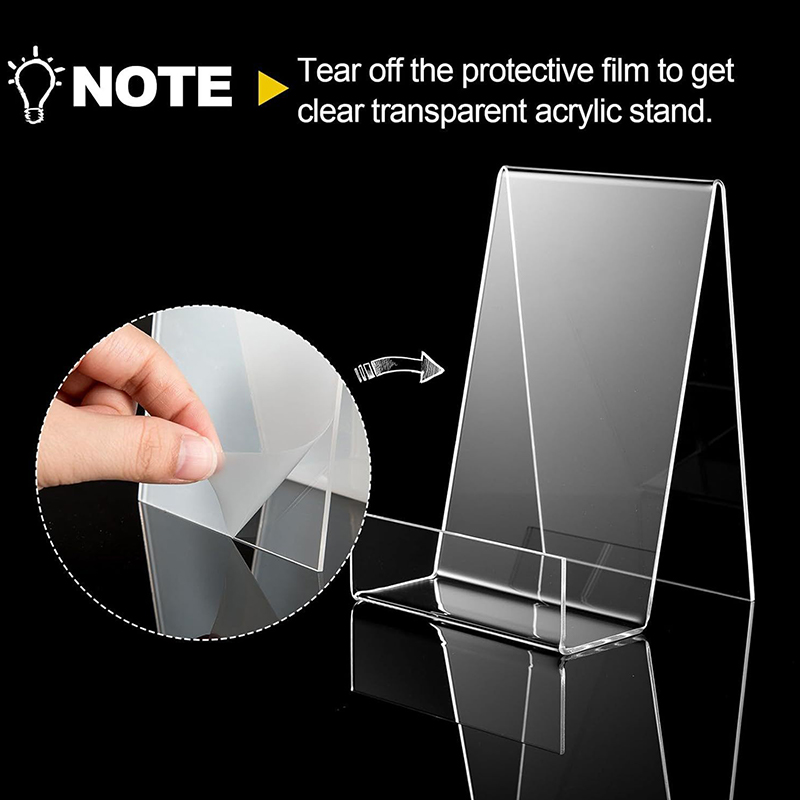 1 unidade de suporte de acríli - Clear Acrylic Book Stand Holder avaliação e preço